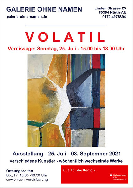 Volatil-Plakat